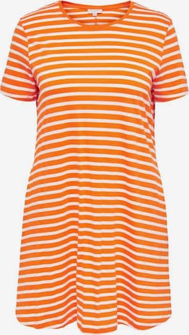 Robe ONLY Carmakoma en orange : devant