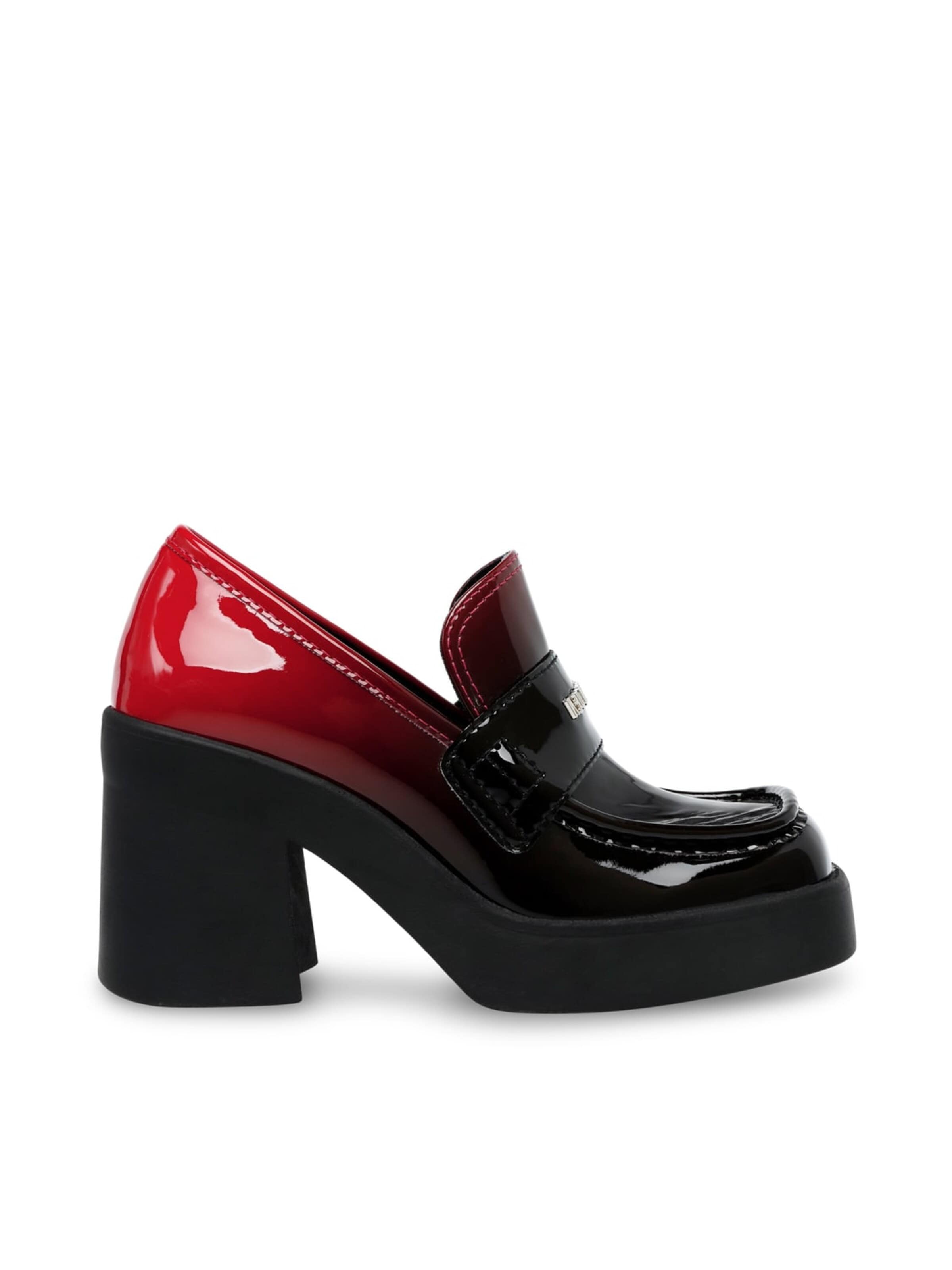 STEVE MADDEN Moccasin 'UTMOST-SM BLK/RED' in Mixed colours: front