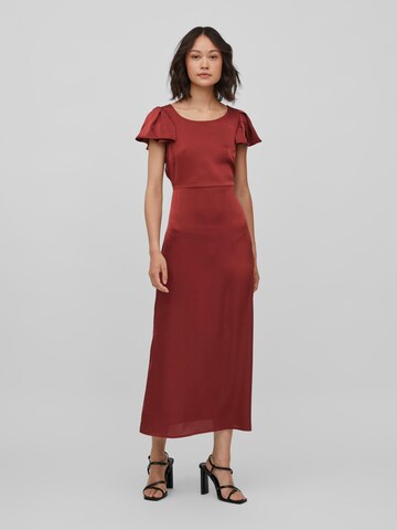 Vila Petite Dress 'Lonni' in Red