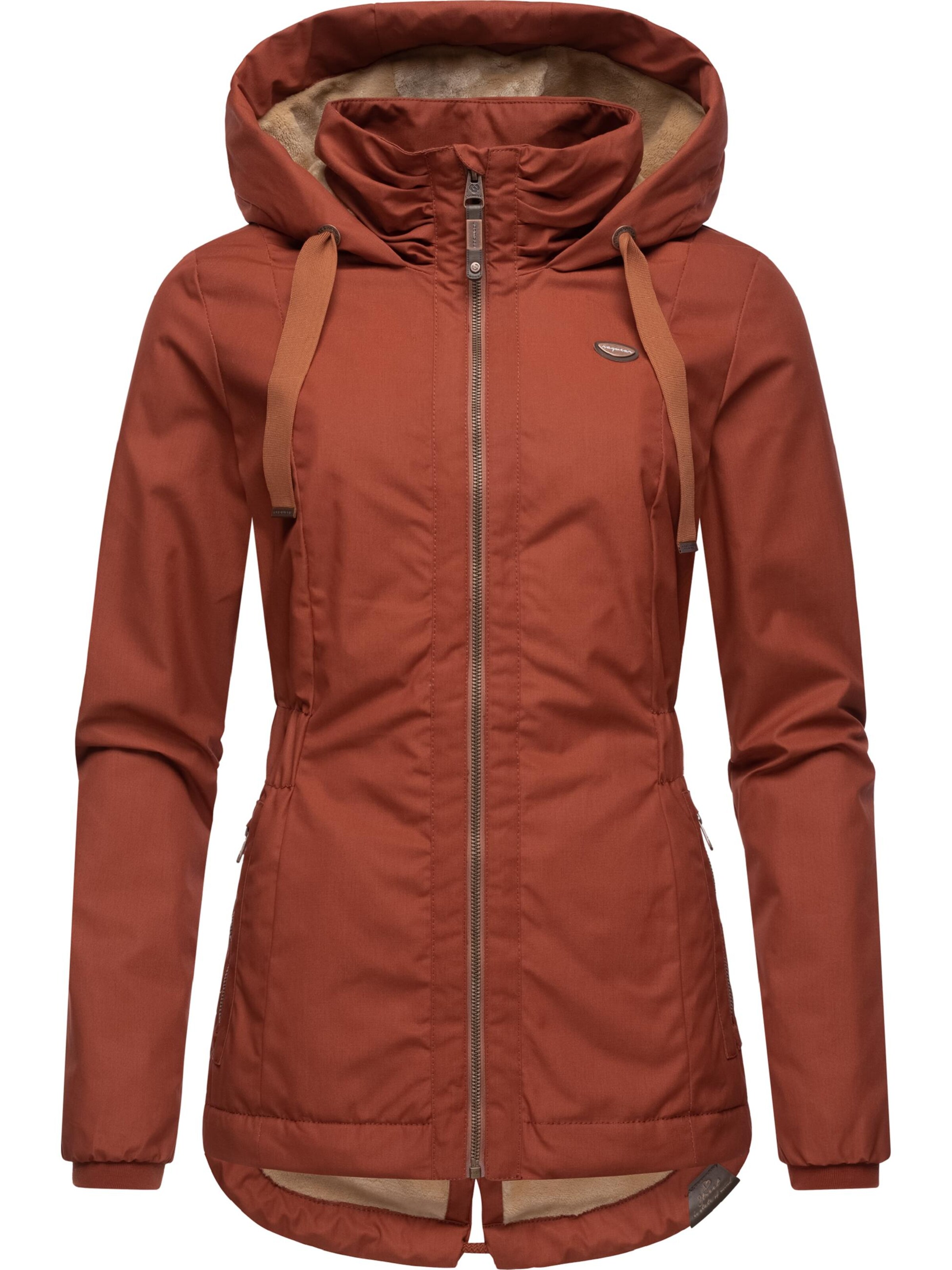 Ragwear Overgangsjakke 'Varvarra' i brun: forside