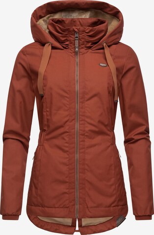 Veste mi-saison 'Varvarra' Ragwear en marron : devant