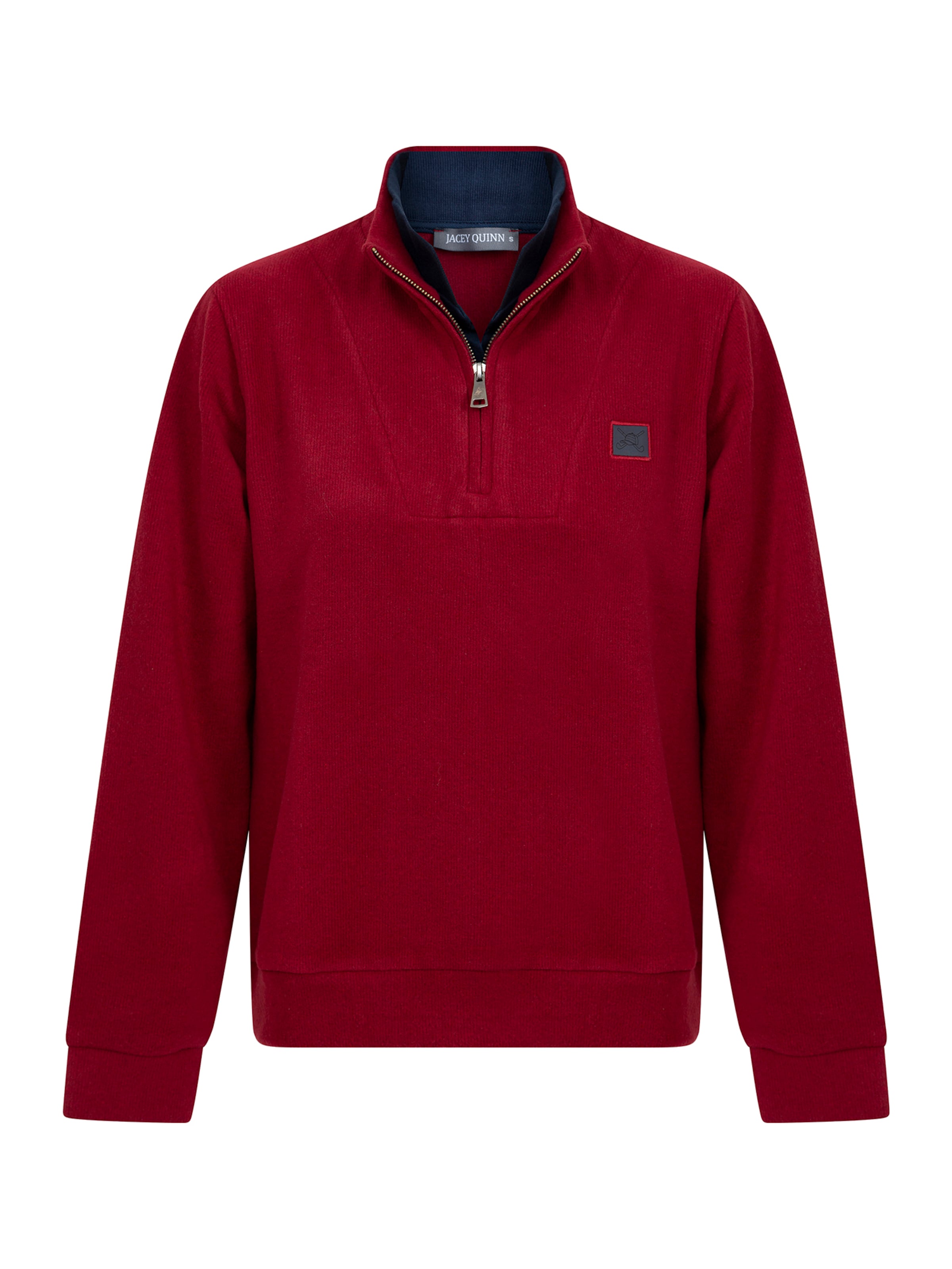 Pull-over Jacey Quinn en rouge : devant