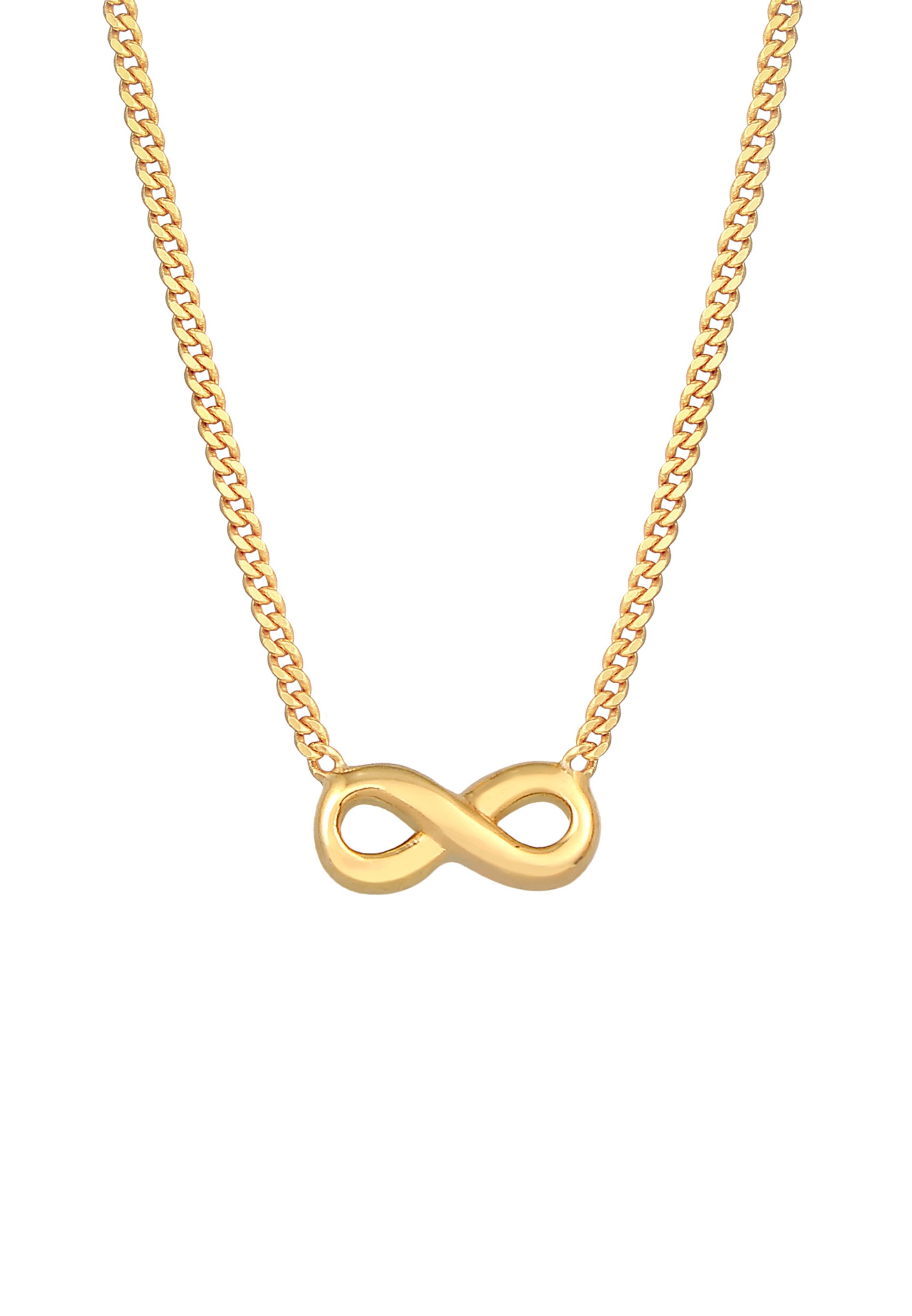 ELLI PREMIUM Kette 'Infinity' in Gold: Vorderseite
