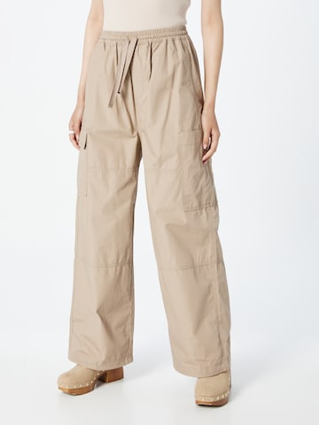 Wide leg Pantaloni 'Isma' di InWear in beige: frontale