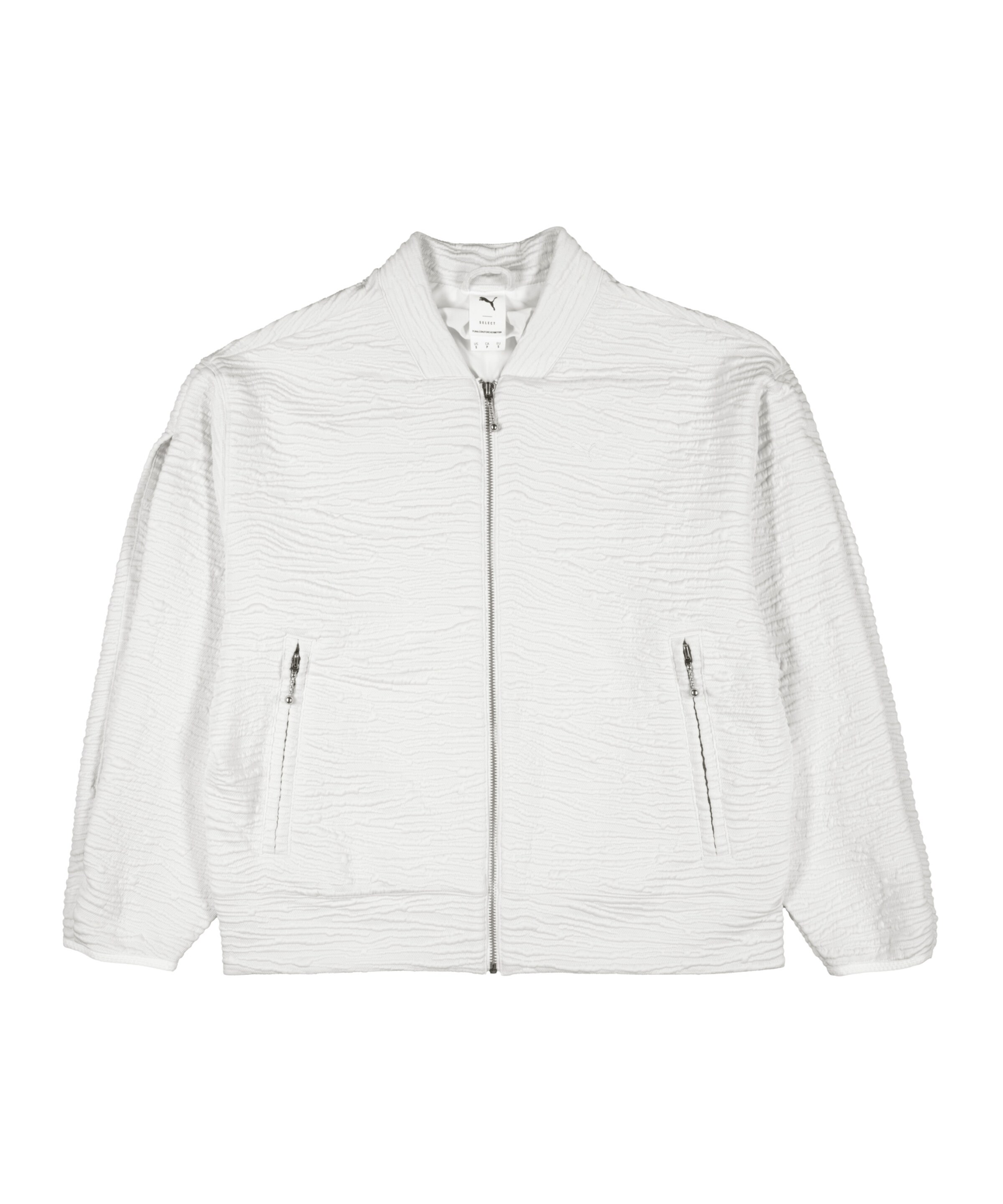 PUMA Jacke in Weiß: Vorderseite