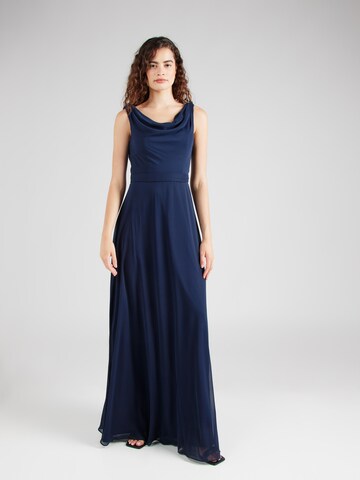 STAR NIGHT - Vestido de festa em azul: frente