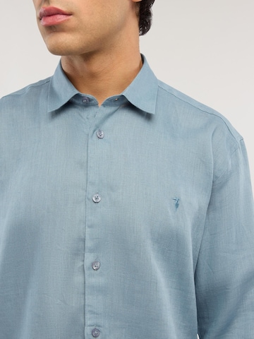 Trussardi Regular fit Overhemd in Blauw