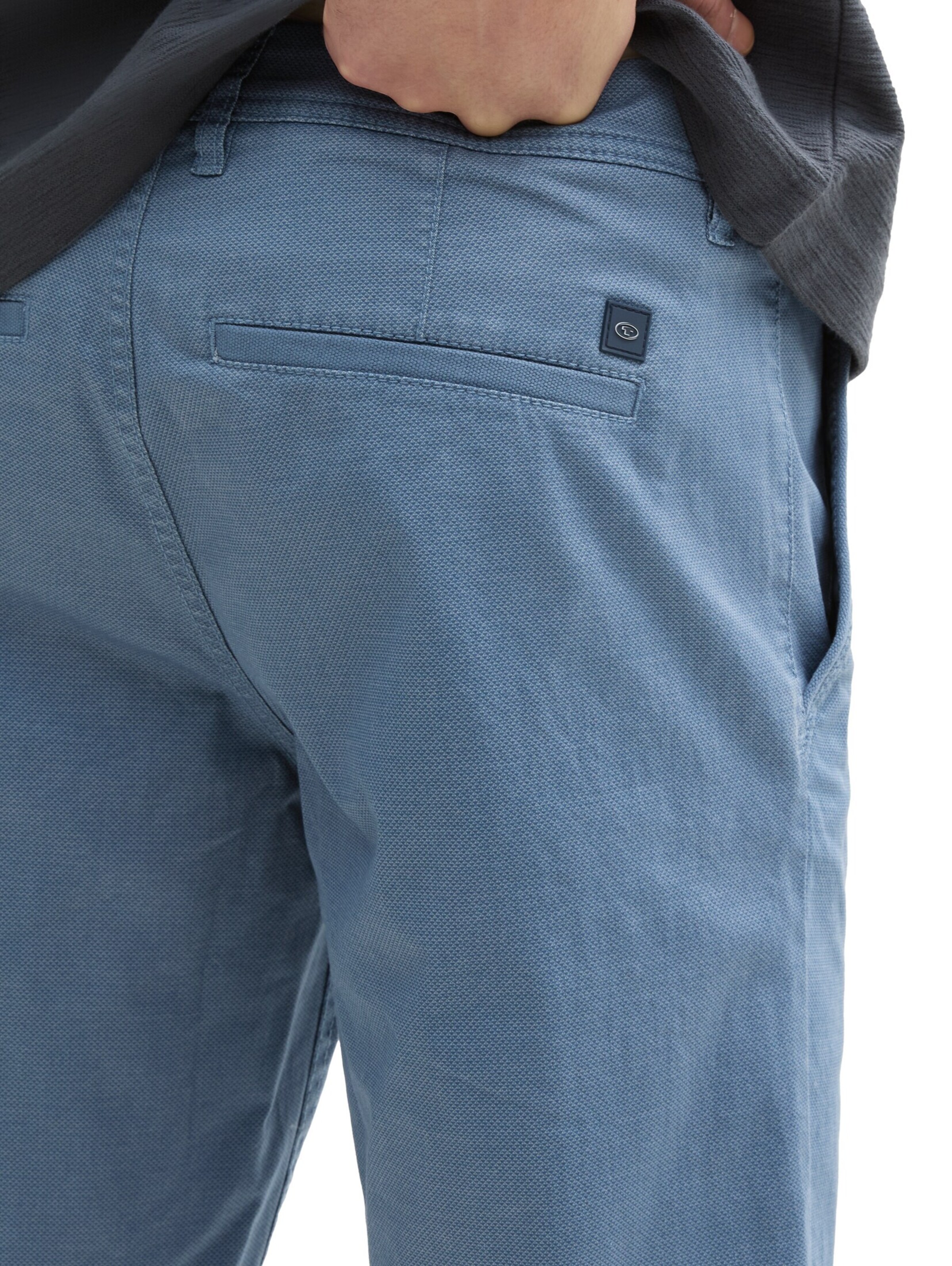 TOM TAILOR Slim fit Chino trousers in Blue