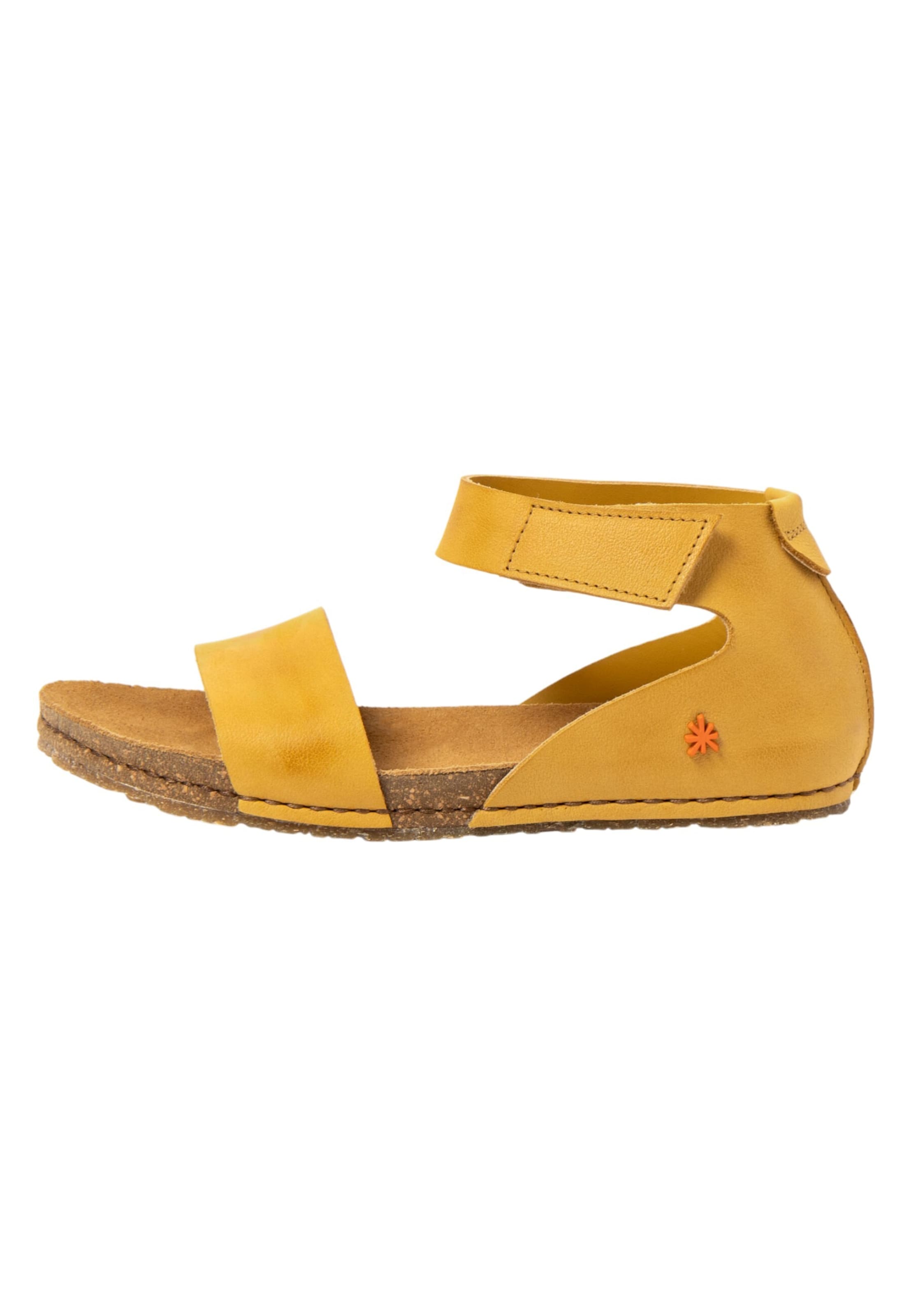 Sandales ART en jaune : devant