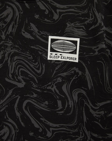 WE Fashion Schlafanzug in Schwarz