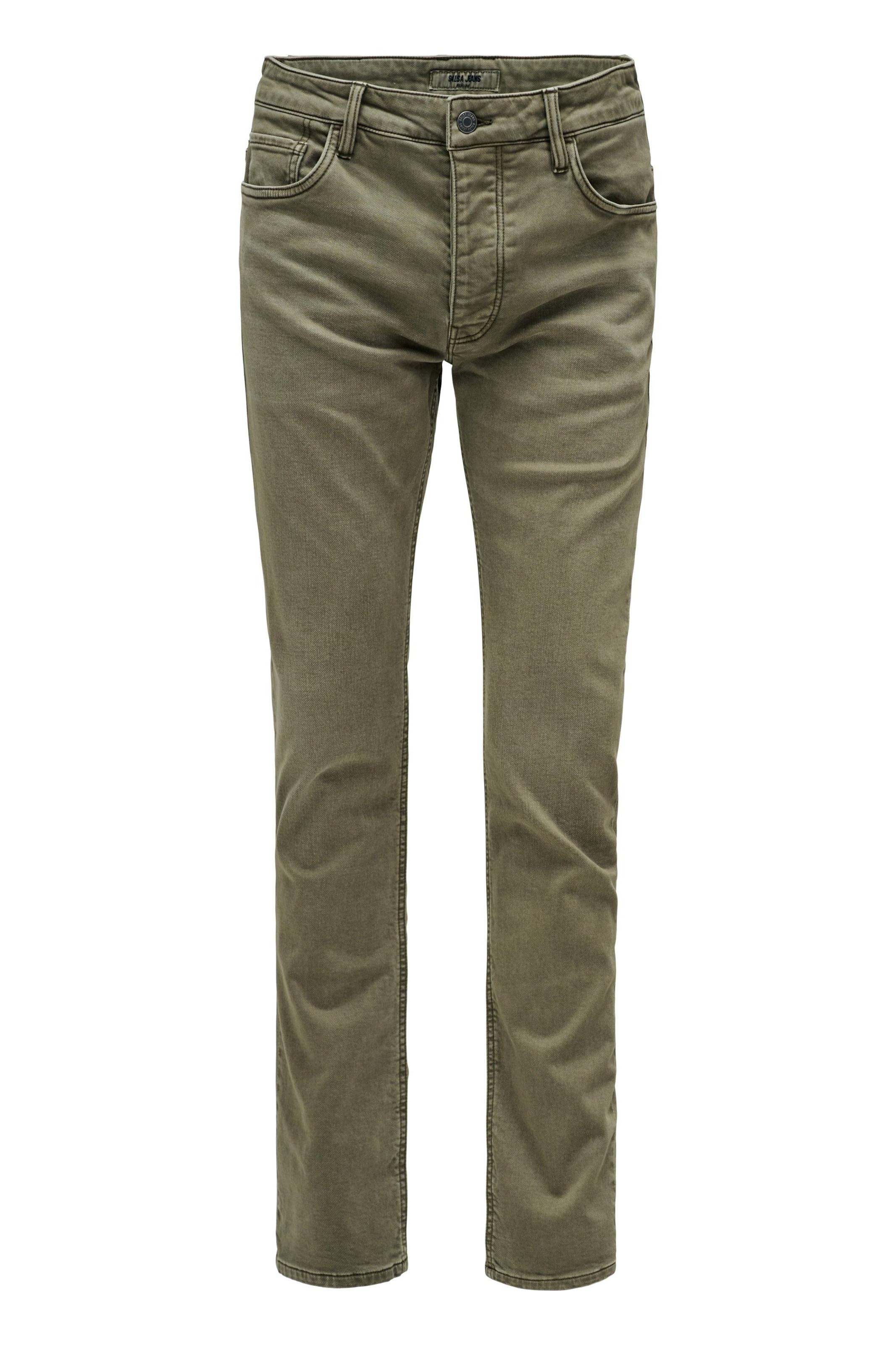 Salsa Jeans Jeans in Groen: voorkant