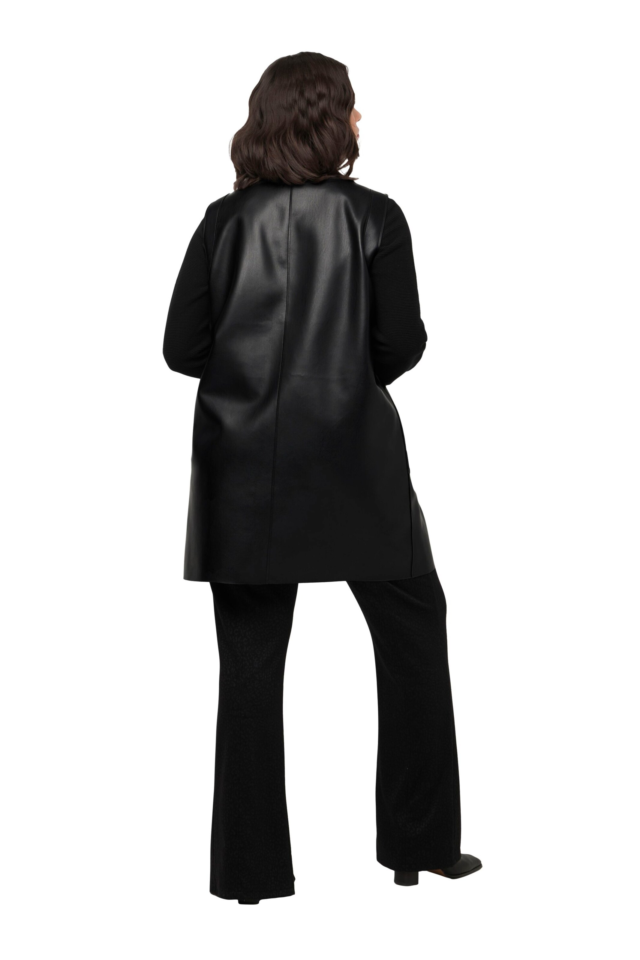 Ulla Popken Vest in Black