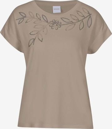 T-shirt MADELEINE en beige : devant