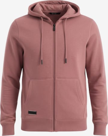 Ombre Sweatvest in Roze: voorkant