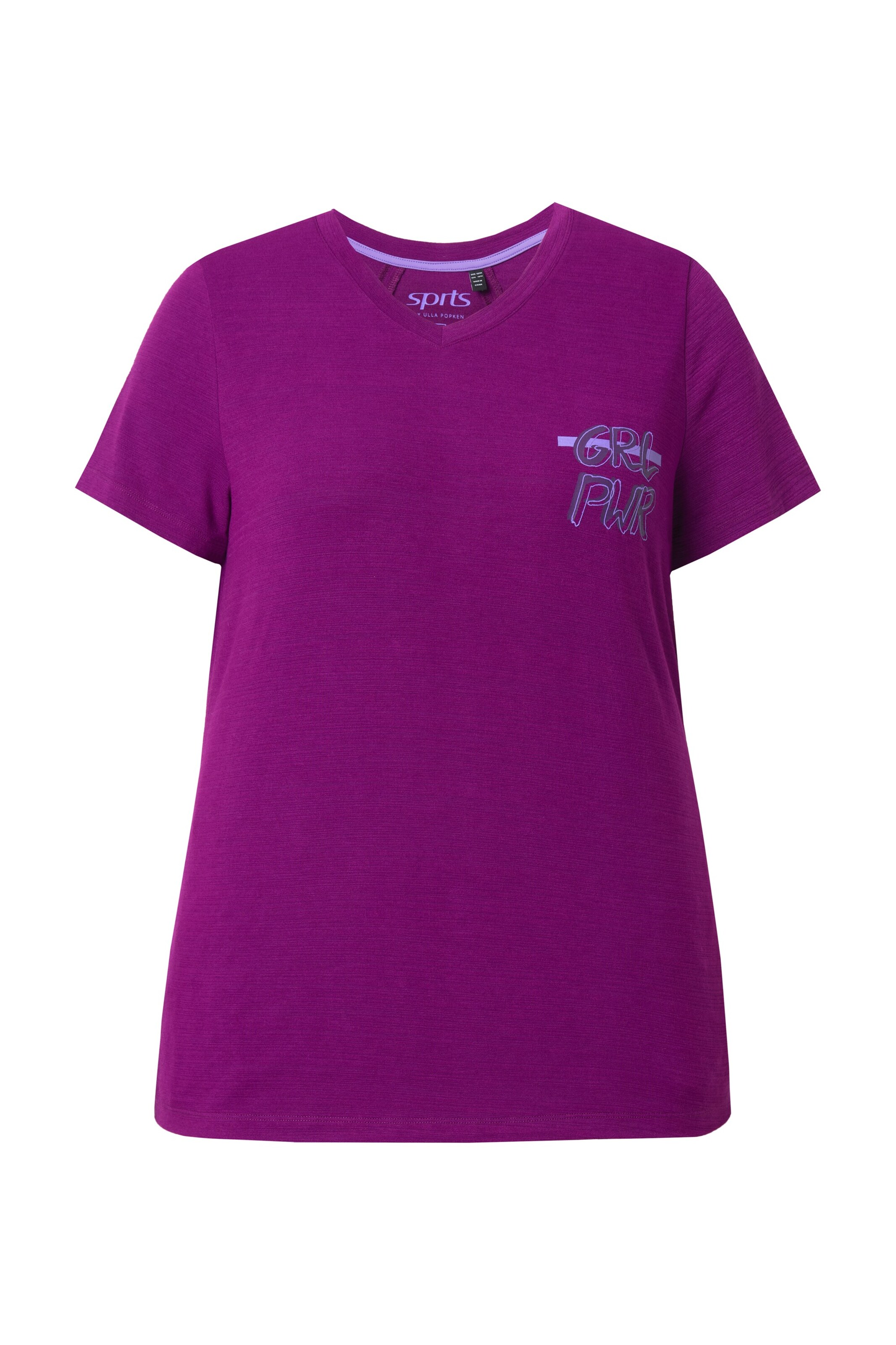 Ulla Popken Shirt in Purple: front