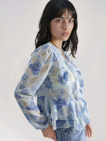 Hiccup Bluse in Blau