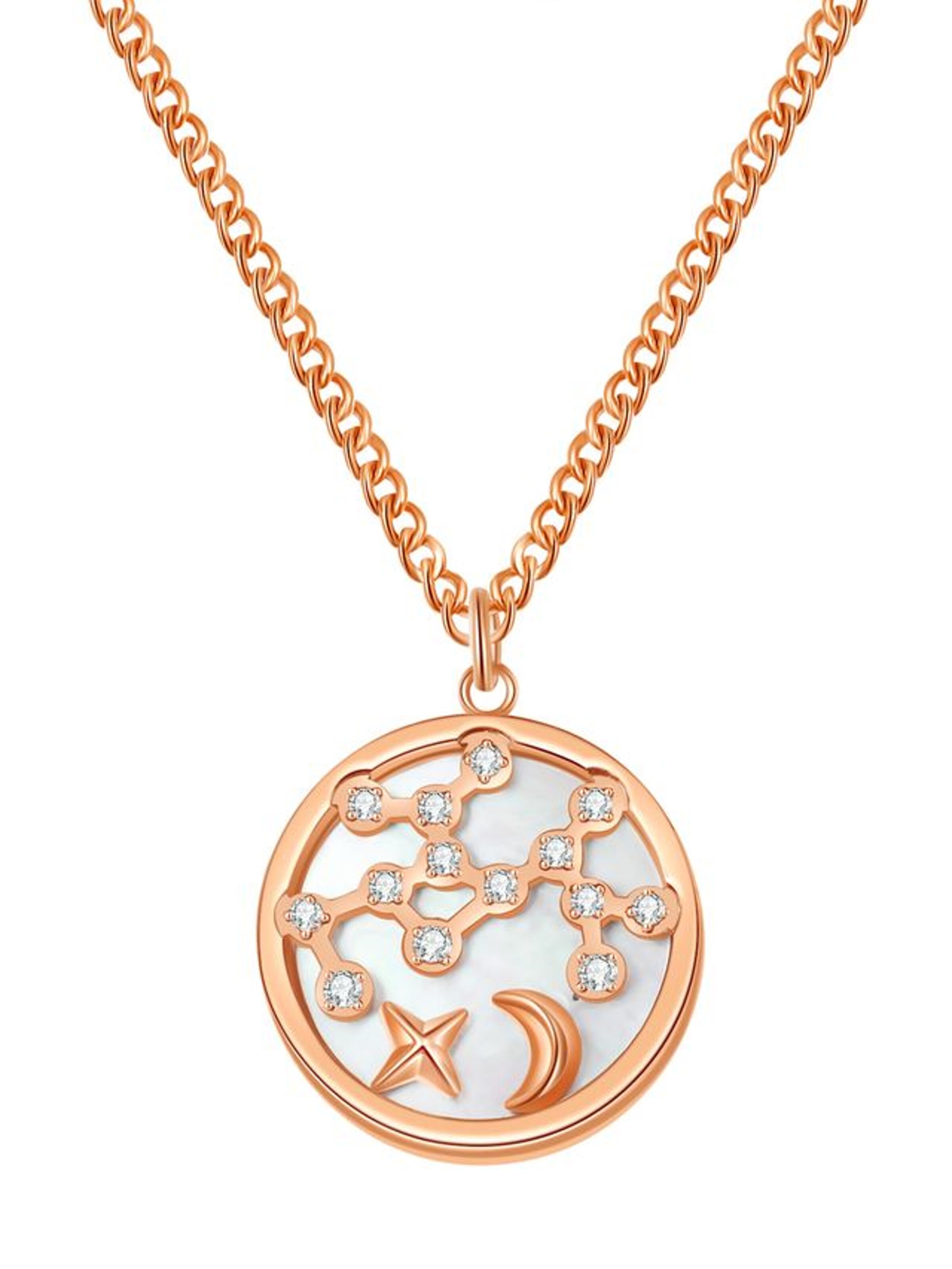 Hey Happiness Ketting 'Stellar Sagittarius' in Goud: voorkant