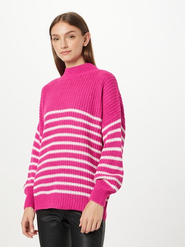 Pull-over 'Muriel' Hailys en rose : devant