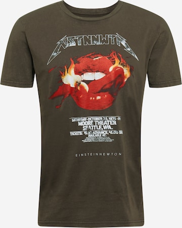 EINSTEIN & NEWTON Shirt 'Flames' in Bruin: voorkant