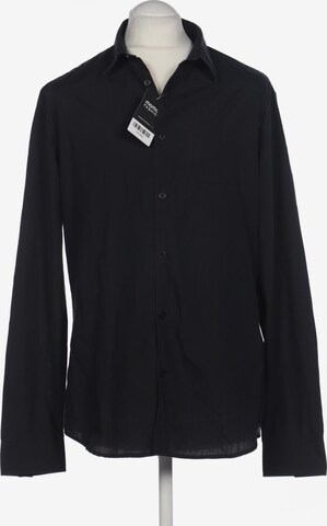 H&M Hemd L in Schwarz: predná strana