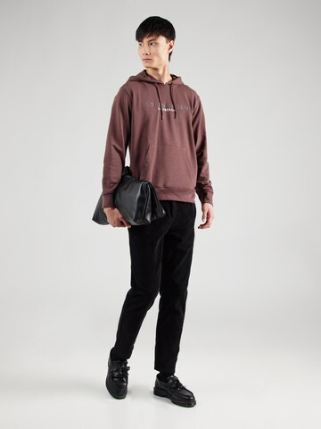 Lindbergh Sweatshirt 'Copenhagen' in Braun