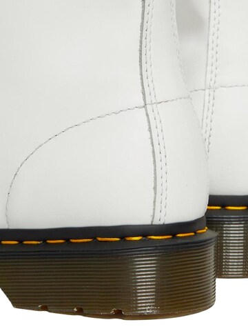Dr. Martens - Botines con cordones '1460' en blanco