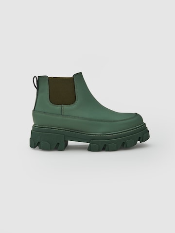 EDITED Chelsea boots 'Theodore' i grön