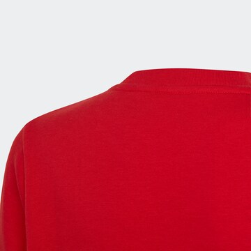 ADIDAS ORIGINALS Klasický střih Mikina 'Trefoil Crew' – červená