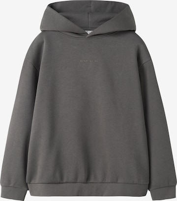 NAME IT Sweatshirt 'NKMROEN' in Grau: Vorderseite