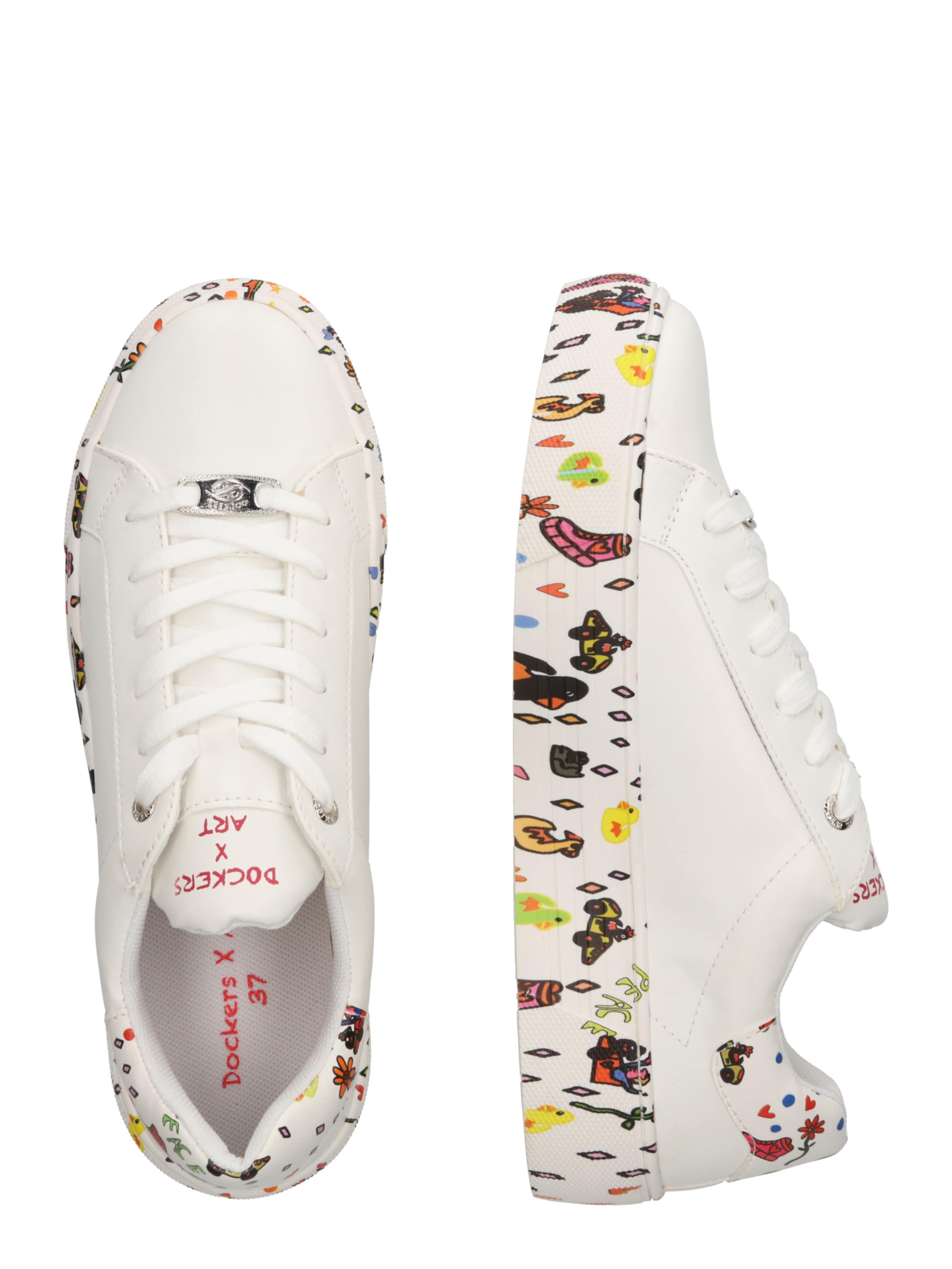 Baskets basses Dockers by Gerli en blanc