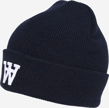 WOOD WOOD Beanie 'Vin' in Blue: front