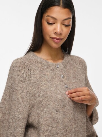VILA Cardigan 'BOWS' i beige