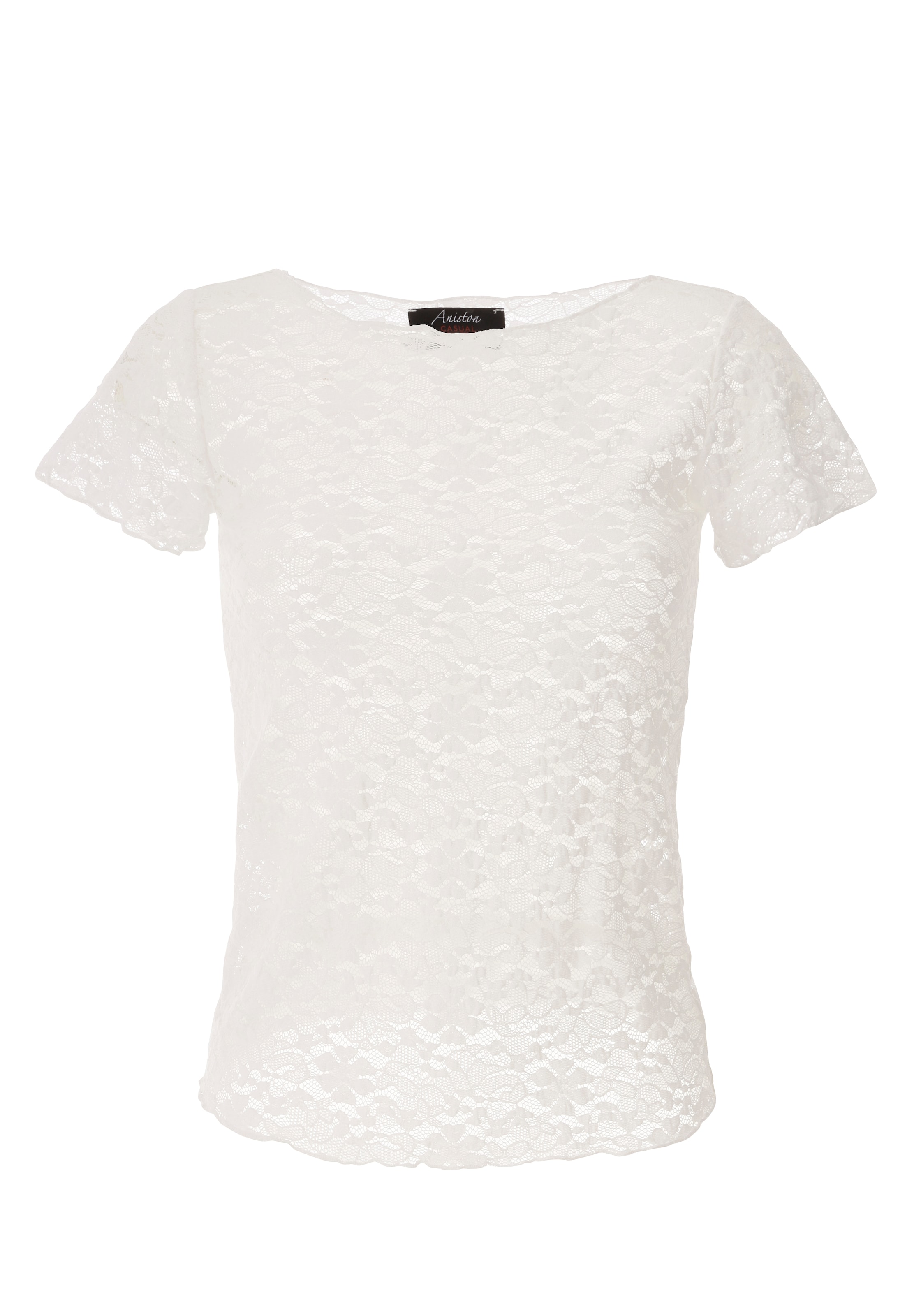 Aniston CASUAL Shirt in White: front