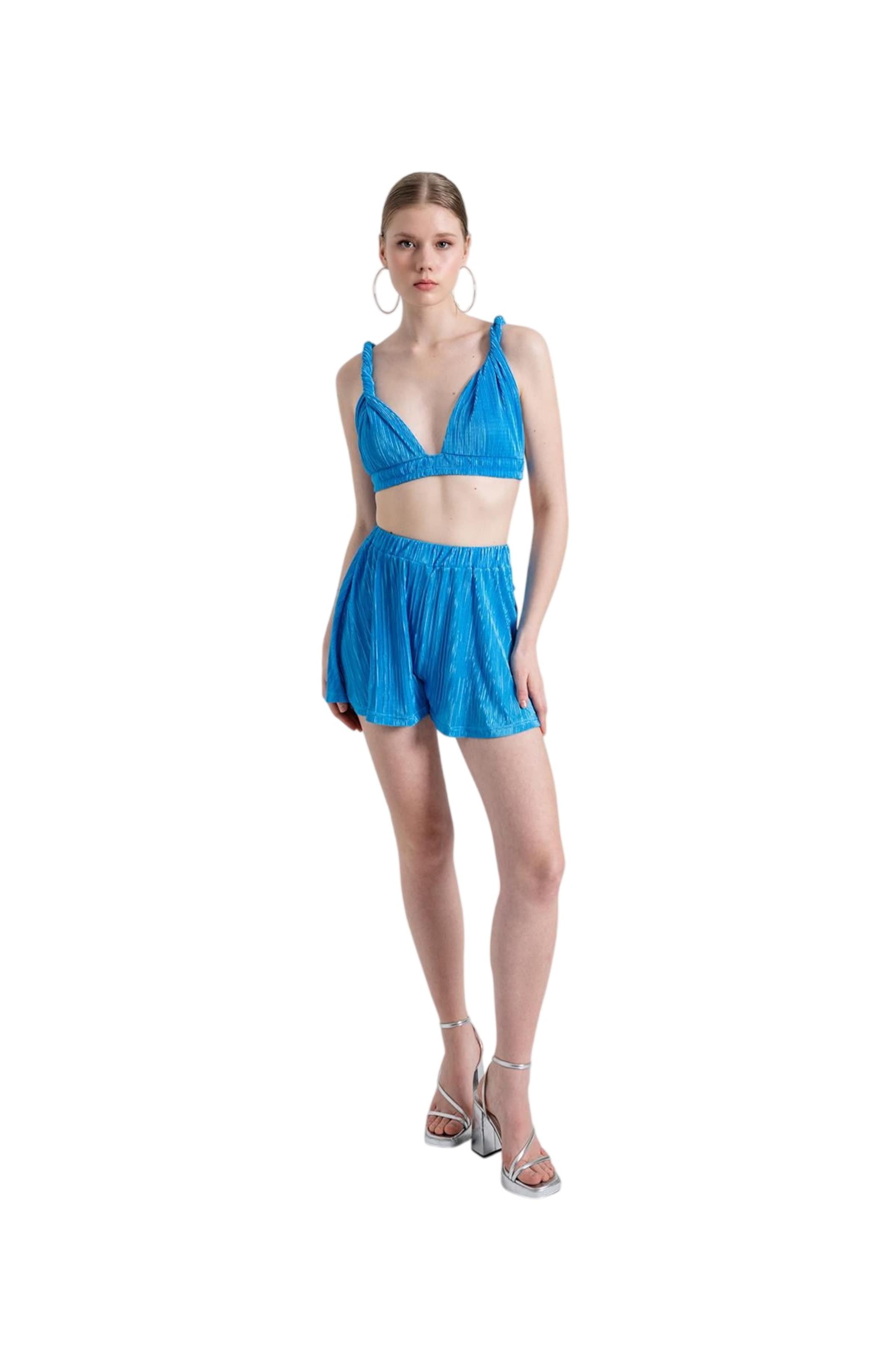 HOLLY LOLLY Regular Trousers in Blue