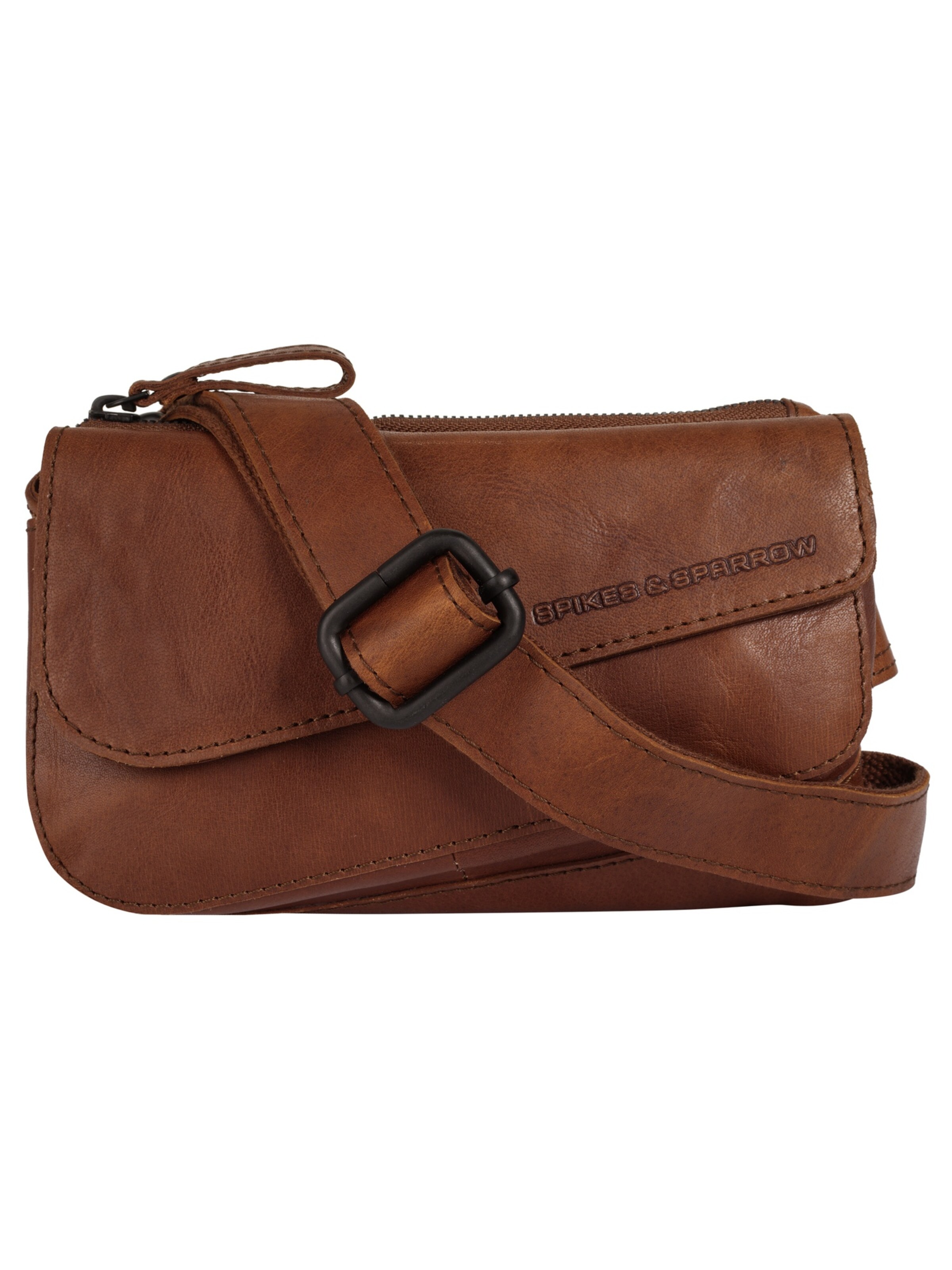 Spikes & Sparrow Gürteltasche‌‌ in Braun: Vorderseite