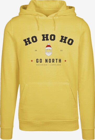 F4NT4STIC Sweatshirt 'Ho Ho Ho Santa Weihnachten' in Yellow / Mixed colors, Item view