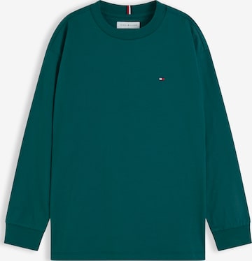 TOMMY HILFIGER Футболка 'ESSENTIAL' в Зеленый: спереди