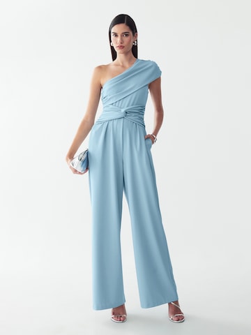 Tuta jumpsuit 'Daisie' di BWLDR in blu