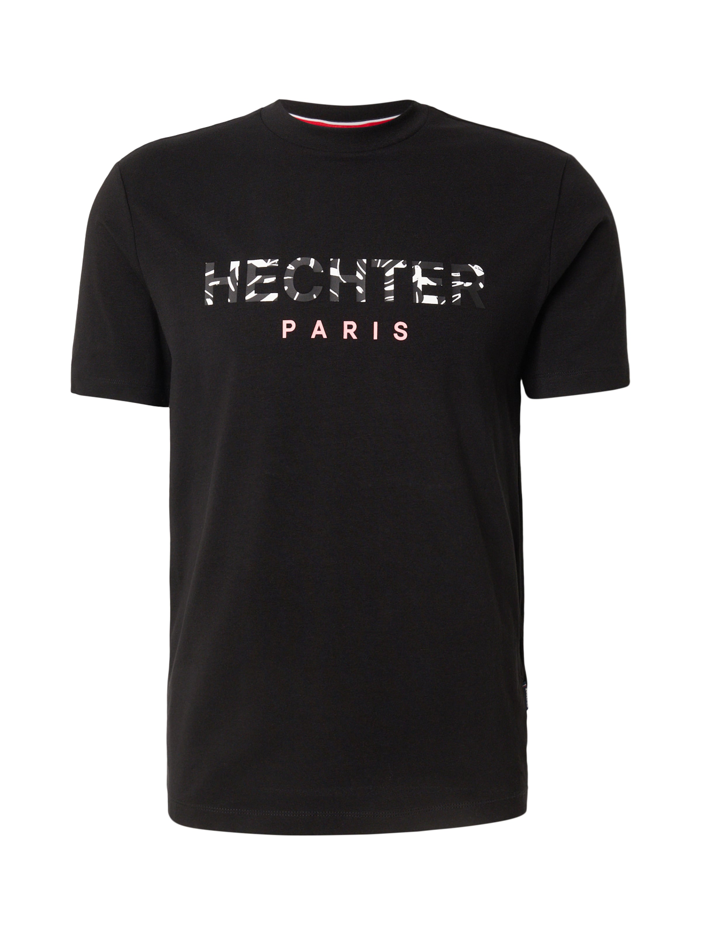 T-Shirt HECHTER PARIS en noir : devant