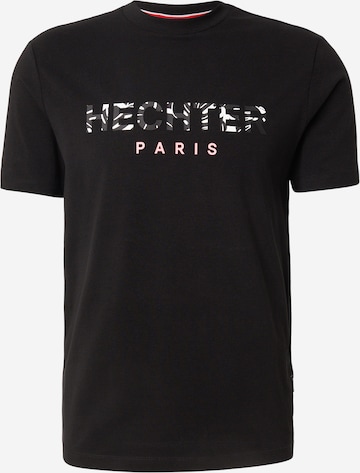 T-Shirt HECHTER PARIS en noir : devant