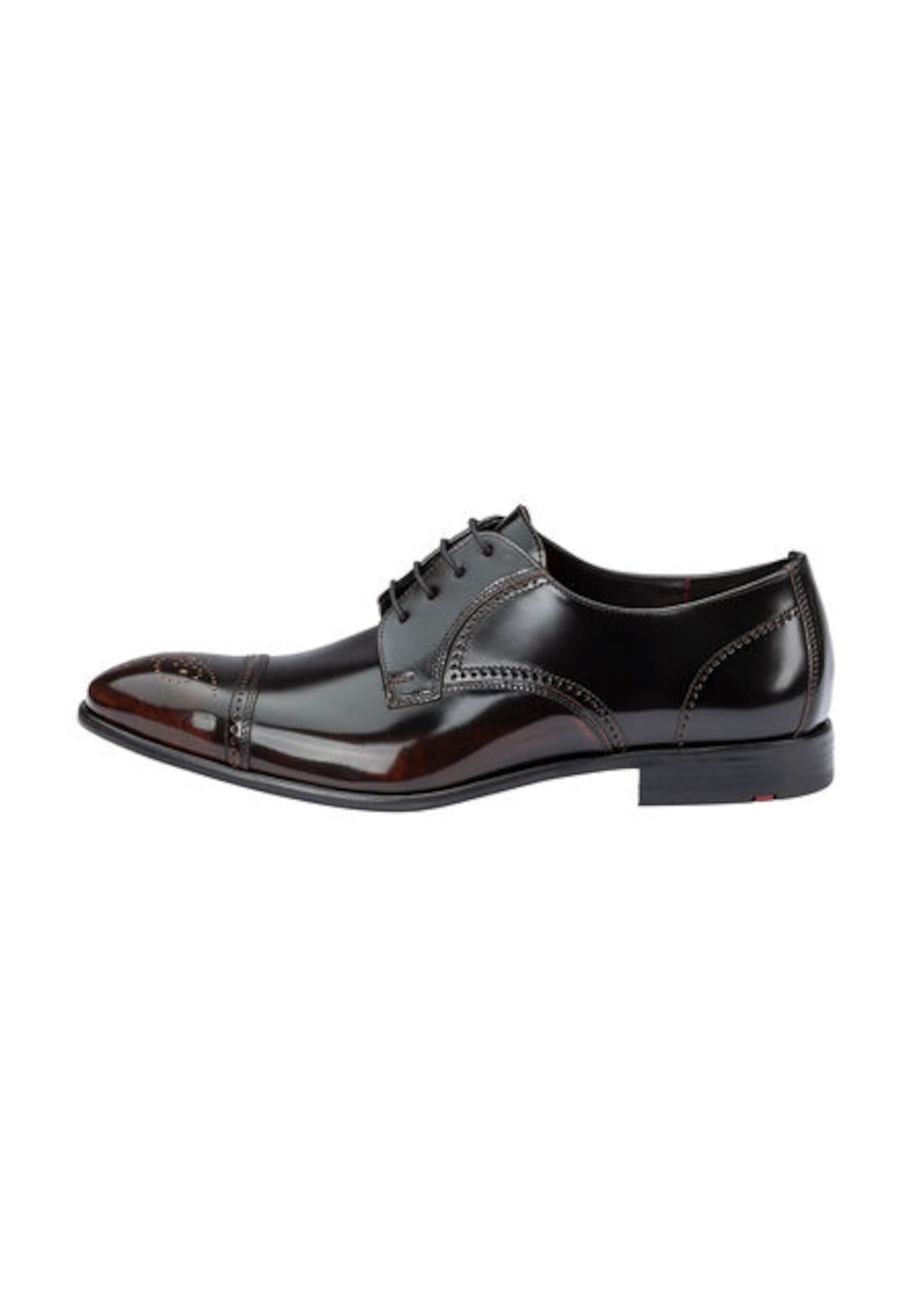 Scarpa stringata 'WYATT' di LLOYD in nero: frontale