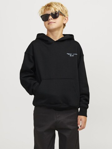 Jack & Jones Junior Свитшот 'JORNOHO' в Черный: спереди