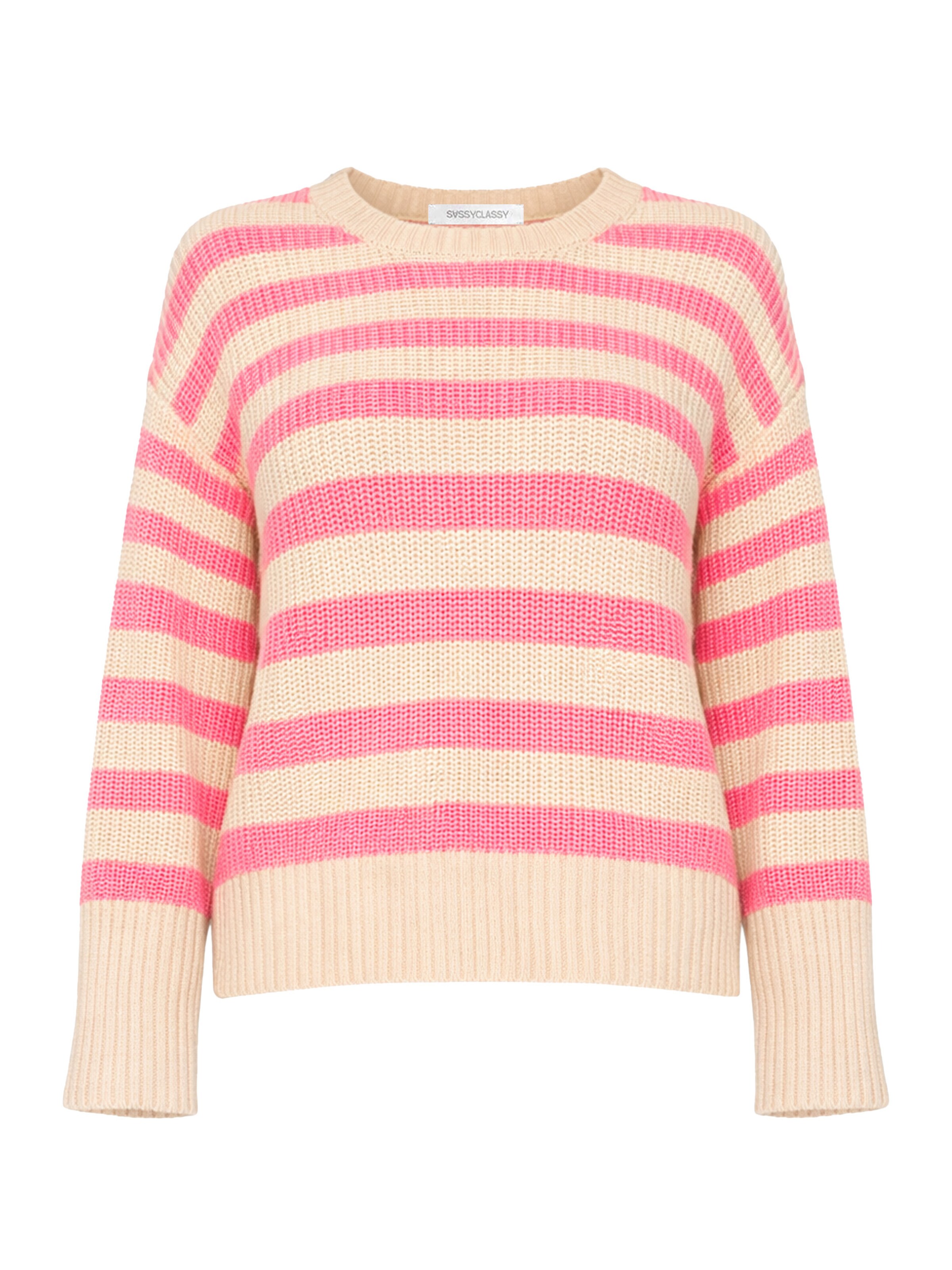 SASSYCLASSY Sweater in Pink: front