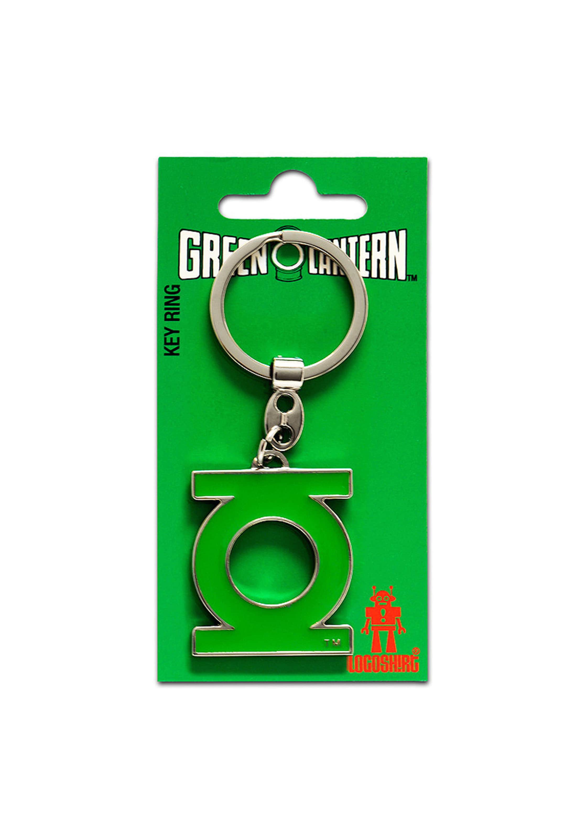 LOGOSHIRT Schlüsselanhänger in Grün
