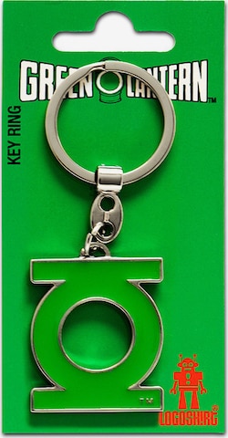 LOGOSHIRT Key Ring in Green