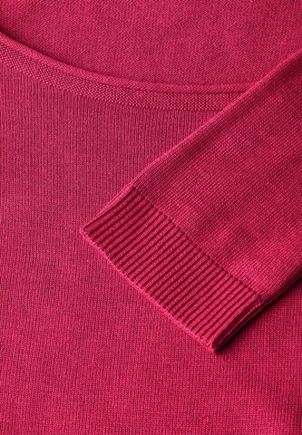 STREET ONE Weicher Strickpullover in Pink