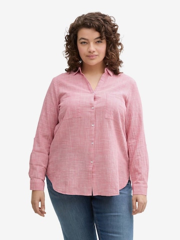 Tom Tailor Women + Pusero värissä punainen: etupuoli