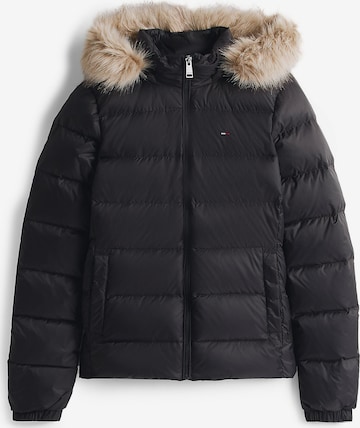 Tommy Jeans Зимняя куртка в Черный: спереди