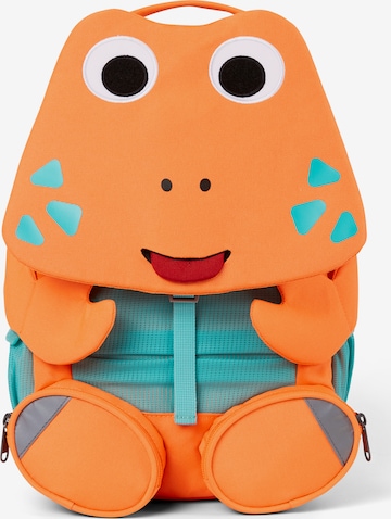 Affenzahn Backpack 'Großer Freund' in Orange: front