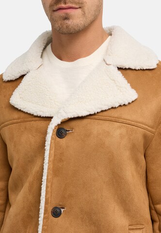 INDICODE JEANS Winter coat 'Crocky' in Beige